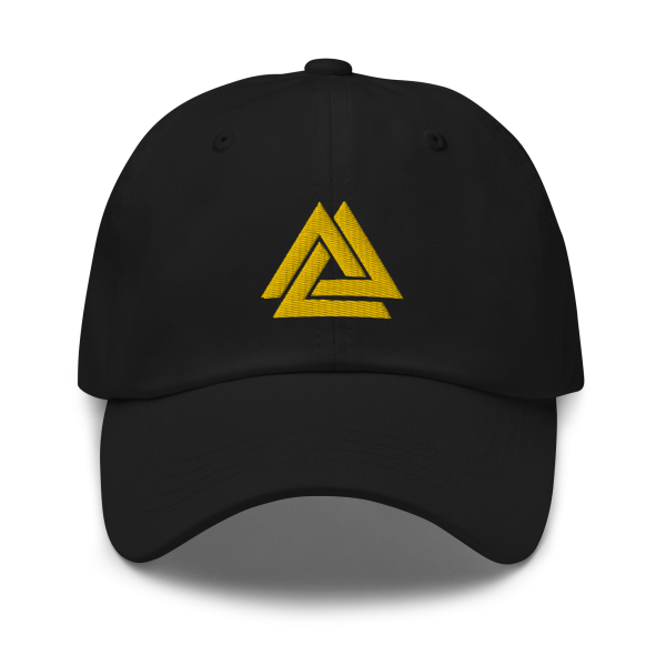 Alphajay "AJ" OG Gold Limited Edition Baseball 'Dad' Cap